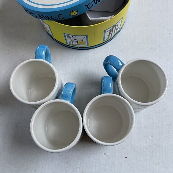 Emerson Signature Collection Beach Person 4 Assorted Mugs Boxed - Picture 9 of 11